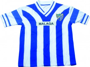 camiseta replica malaga 1997 gratis entrada partido oferplan