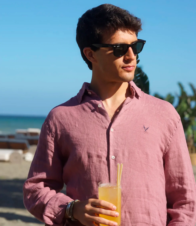 Camisa de lino