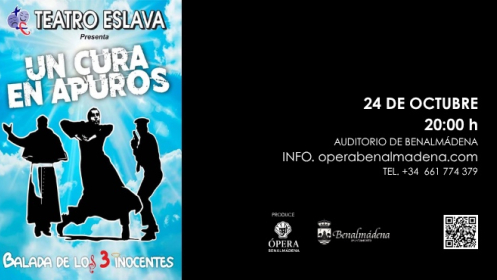 Entrada para Un cura en apuros en Auditorio de Benalmádena