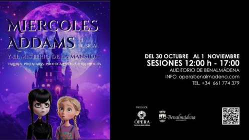 Entrada para Miércoles Addams en Auditorio de Benalmádena