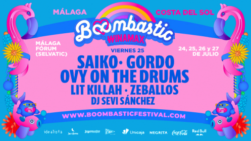 Entrada Día Viernes 25 de julio en  Boombastic Costa del Sol