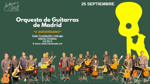 Entrada para ORQUESTA DE GUITARRAS DE MADRID 25 septiembre