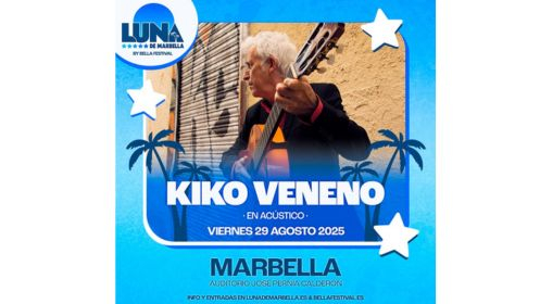 ENTRADAS PARA KIKO VENENO EN MARBELLA