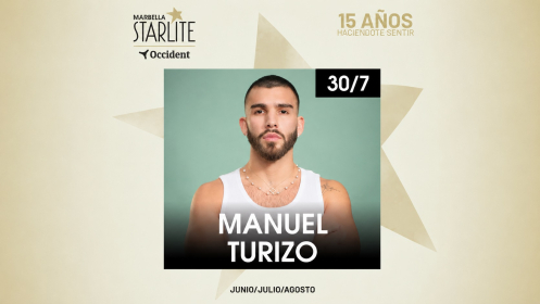 Menú en Gaucho y SUR te invita a MANUEL TURIZO en Starlite