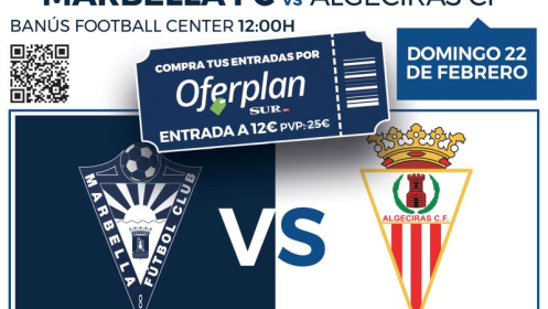 Entradas para el partido Marbella F.C. vs - Algeciras C.F