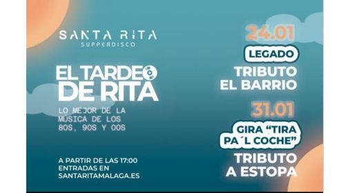 Tardeo y copa en SANTA RITA con la gira 