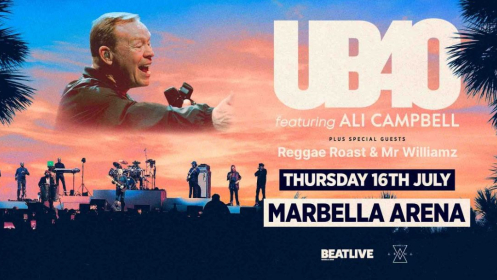 Entrada para UB40 en Marbella Arena el 16 de julio