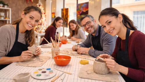 Disfruta del Taller de Cerámica Creativa entre semana 