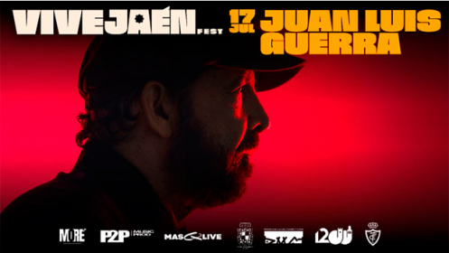Concierto Juan Luis Guerra el 17 de Julio en Vive Jaén Fest