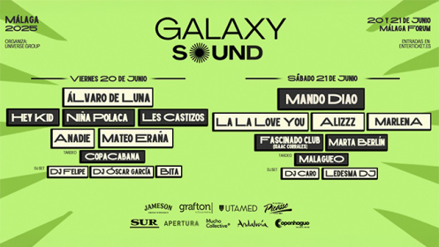 Galaxy Sound - Abono de 2 días o entrada 1 día