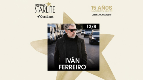 Menú en Gaucho y SUR te invita a IVÁN FERREIRO en Starlite