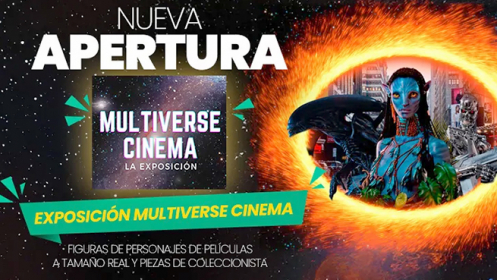 Entrada acceso a la Exposición Multiverse Cinema