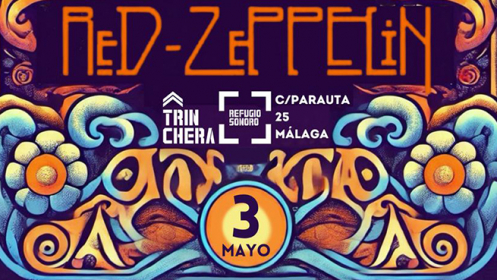 Entrada para Red Zeppelin en la Sala Trinchera