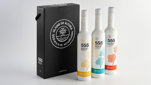 Pack Regalo de 3 botellas de 500ml de tres variedades de AOVE